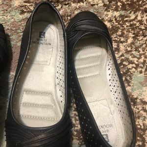 White Mountain 7 Black Flats - excellent condition
